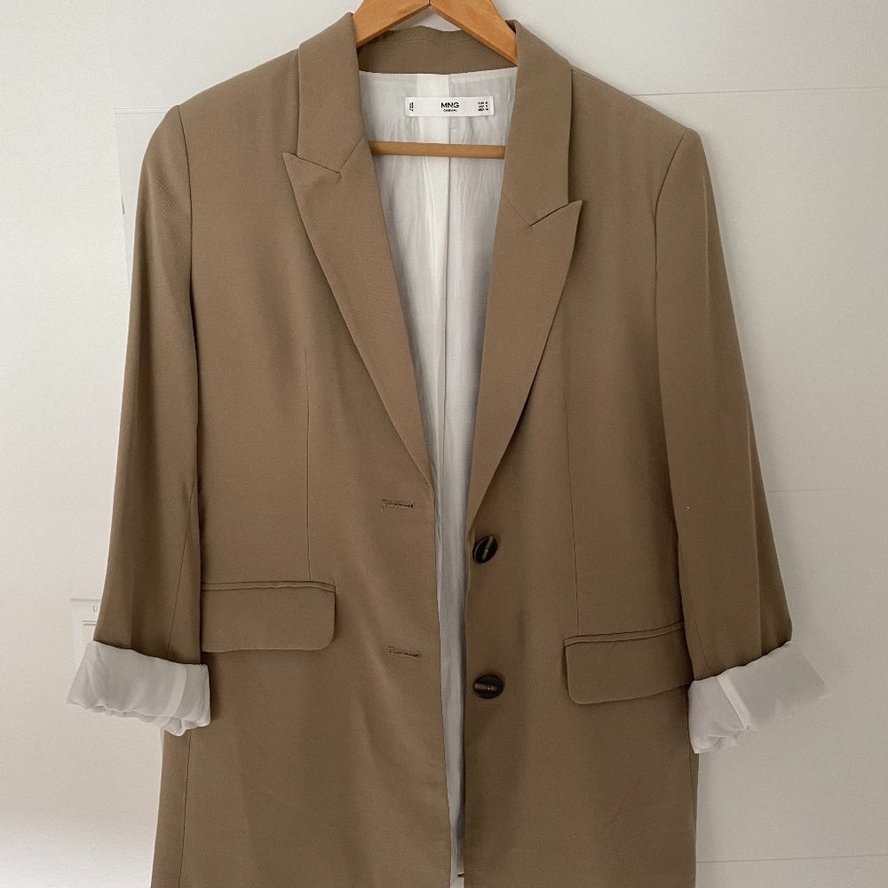 Mango casual blazer